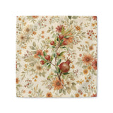 Pomegranate & Marigold Fall Cloth Napkin