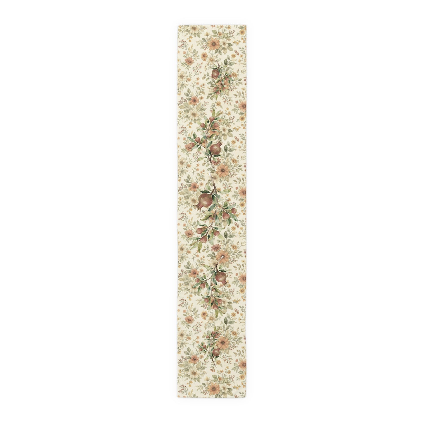 Pomegranate & Marigold Fall Table Runner