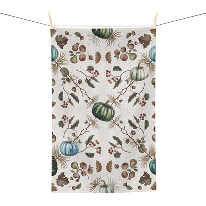 Pumpkin & Pear Fall Tea Towel
