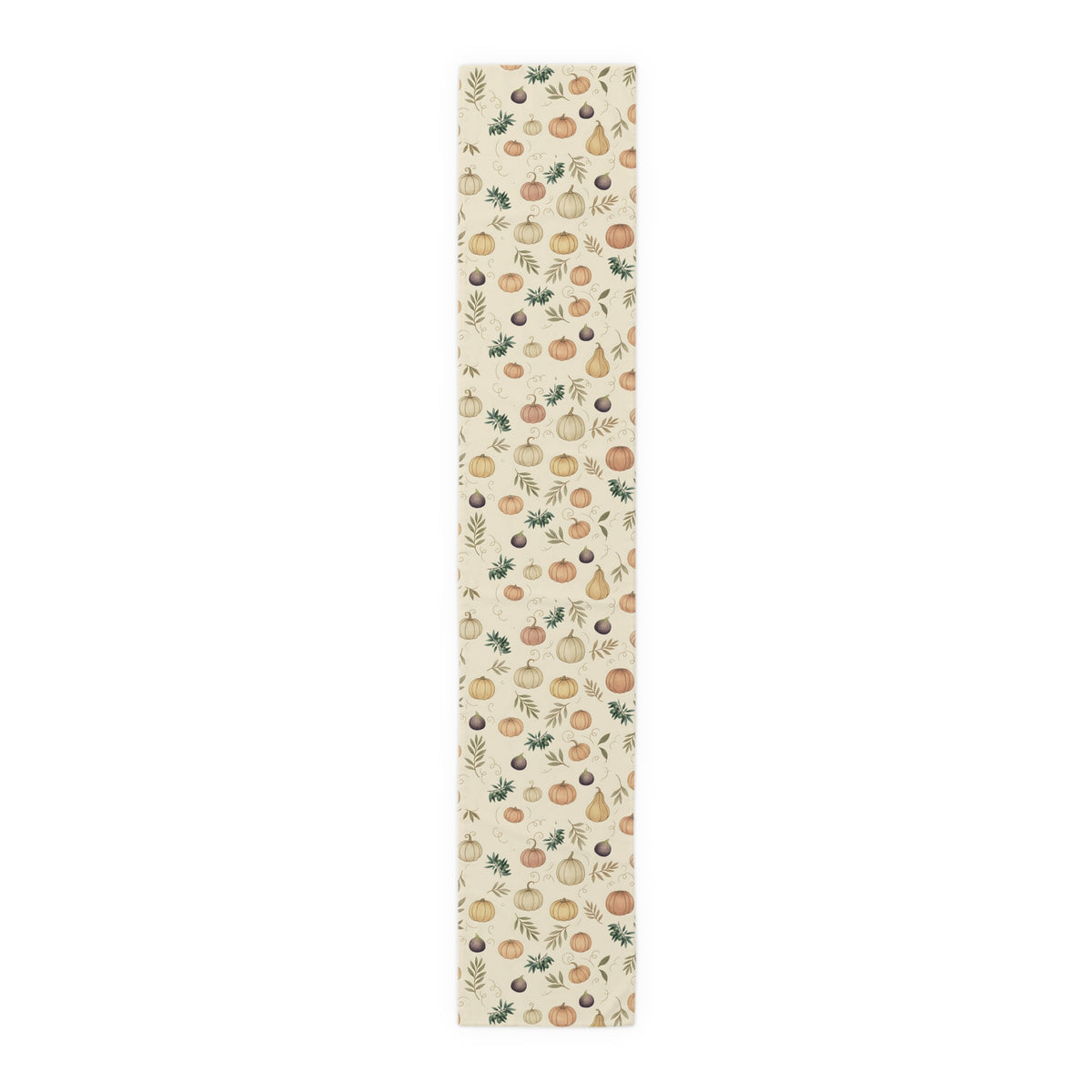 Pumpkin & Olive Fall Table Runner
