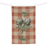 Artichoke Gingham Tea Towel — Terracotta Kitchen