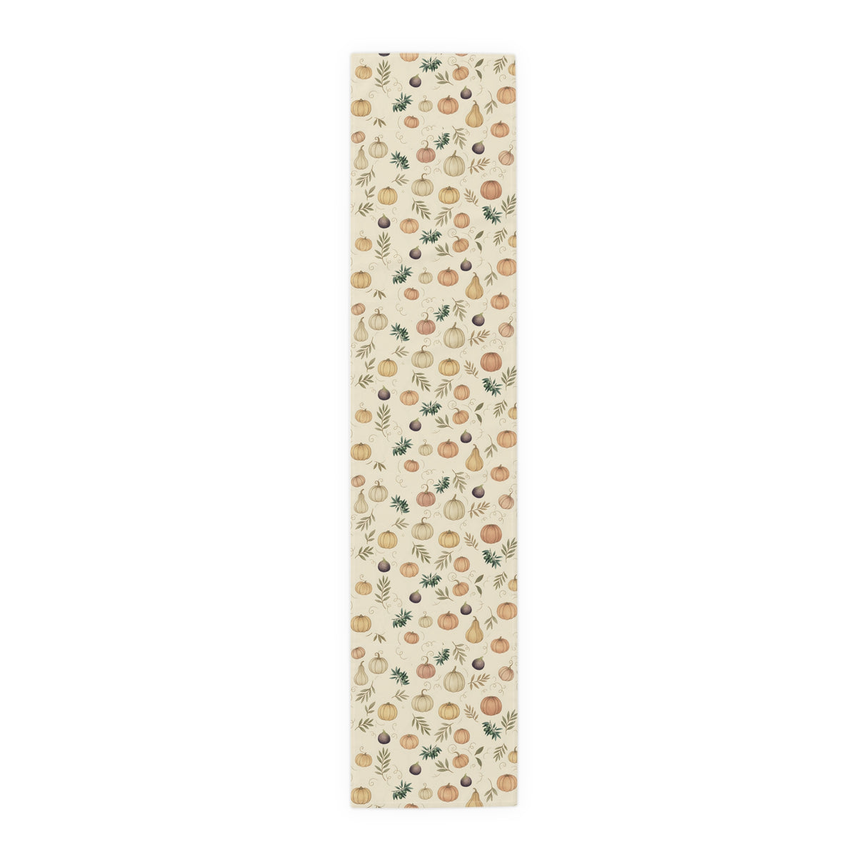 Pumpkin & Olive Fall Table Runner
