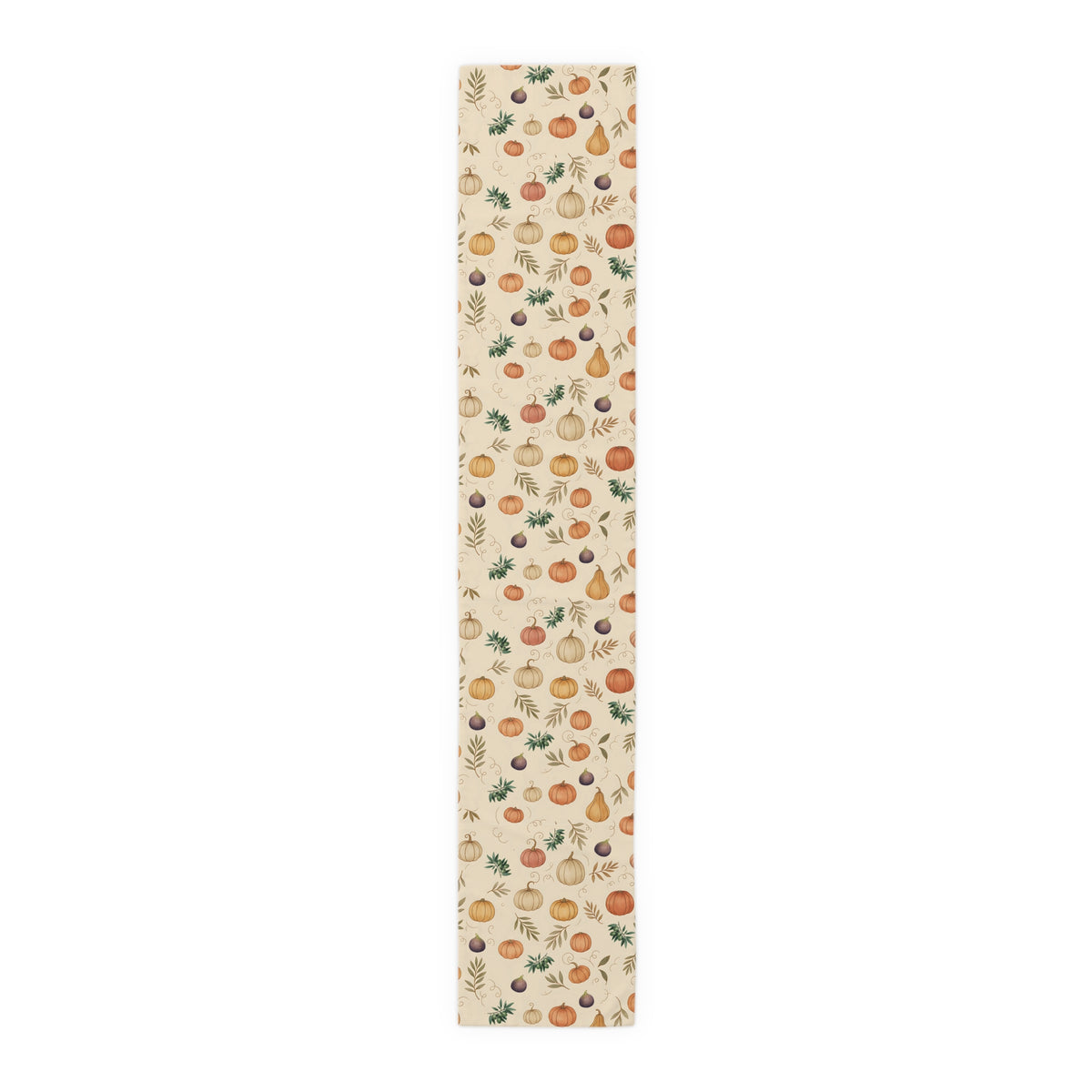 Pumpkin & Olive Fall Table Runner