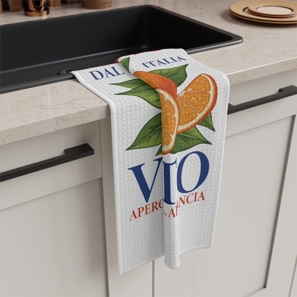 The Aperol Hour Tea Towel — Italian Kitchen Decor
