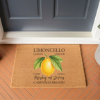 Limoncello Coir Doormat — Italian Entryway Decor