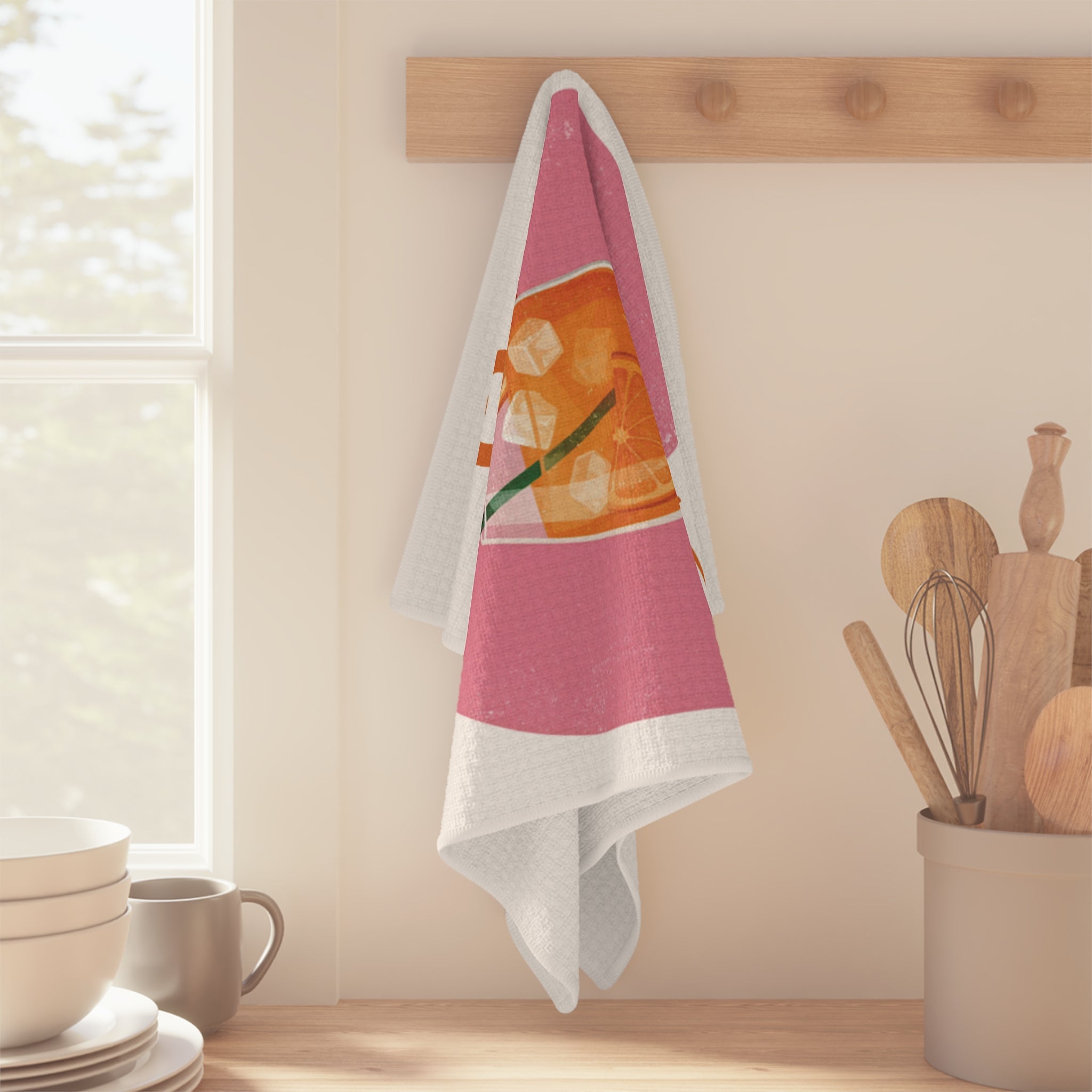 The Aperitivo Hour Tea Towel — Italian Kitchen Decor