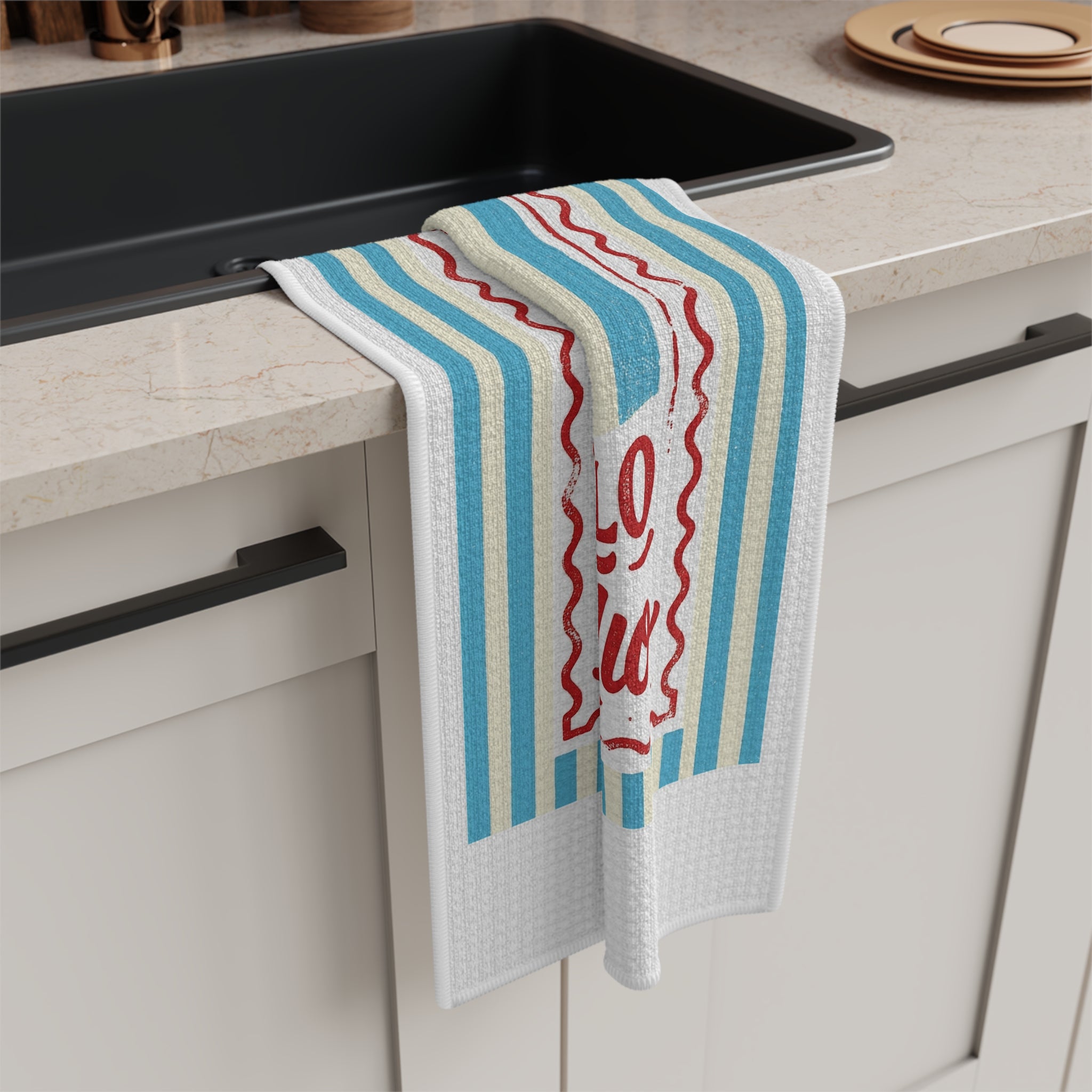 Limoncello Amore Mio Tea Towel — Italian Kitchen Decor