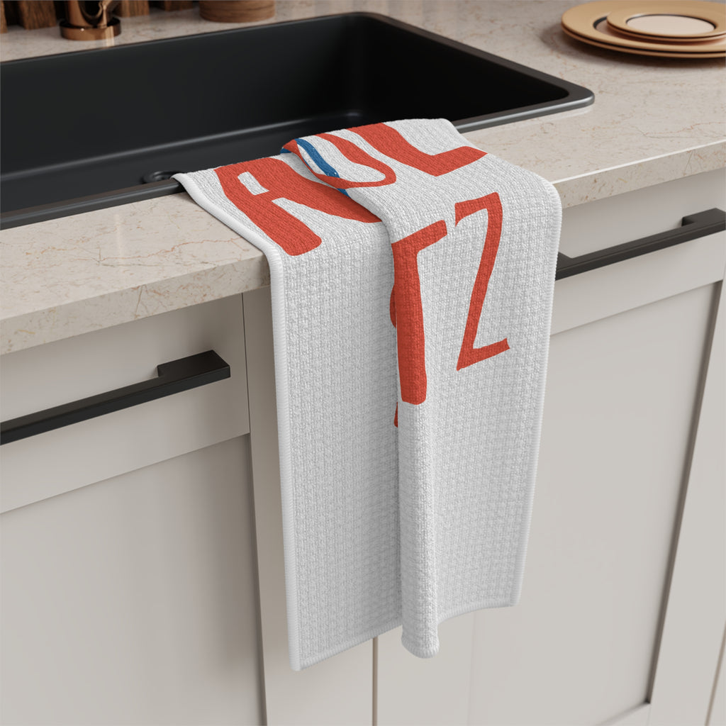 Aperol Spritz Tea Towel — Retro Cocktail Kitchen Decor