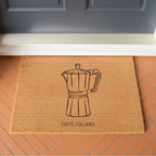 Caffè Italiano Coir Doormat — Italian Entryway Decor