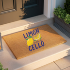 Limoncello La Dolce Vita Coir Doormat — Italian Entryway Decor