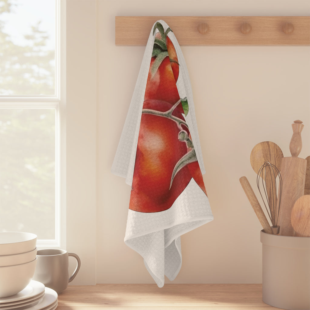 Tomato Tea Towel — Italian Garden Kitchen Decor