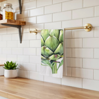 Artichoke Tea Towel — Botanical Kitchen Decor