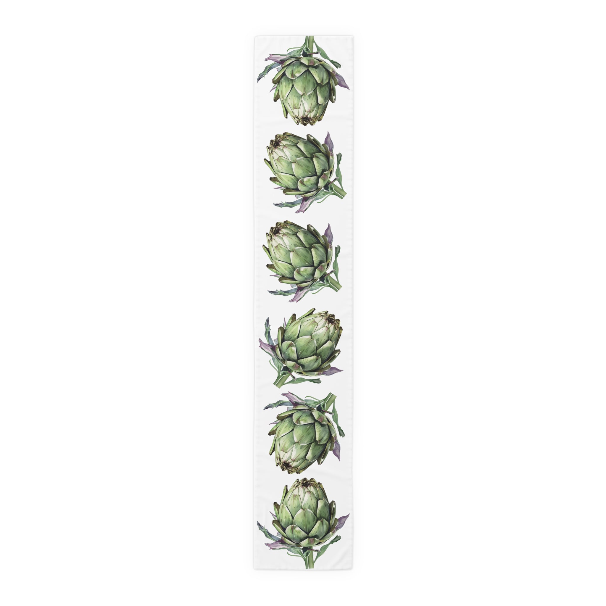 Artichoke Table Runner — Mediterranean Kitchen Al Fresco Table Decor