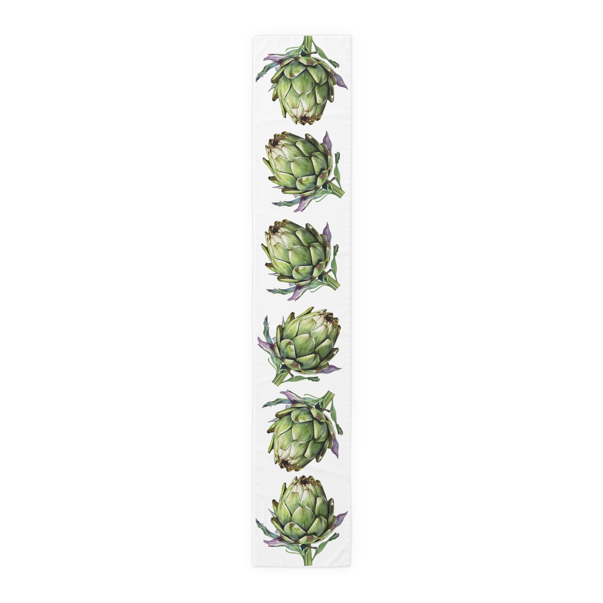 Artichoke Table Runner — Mediterranean Kitchen Al Fresco Table Decor