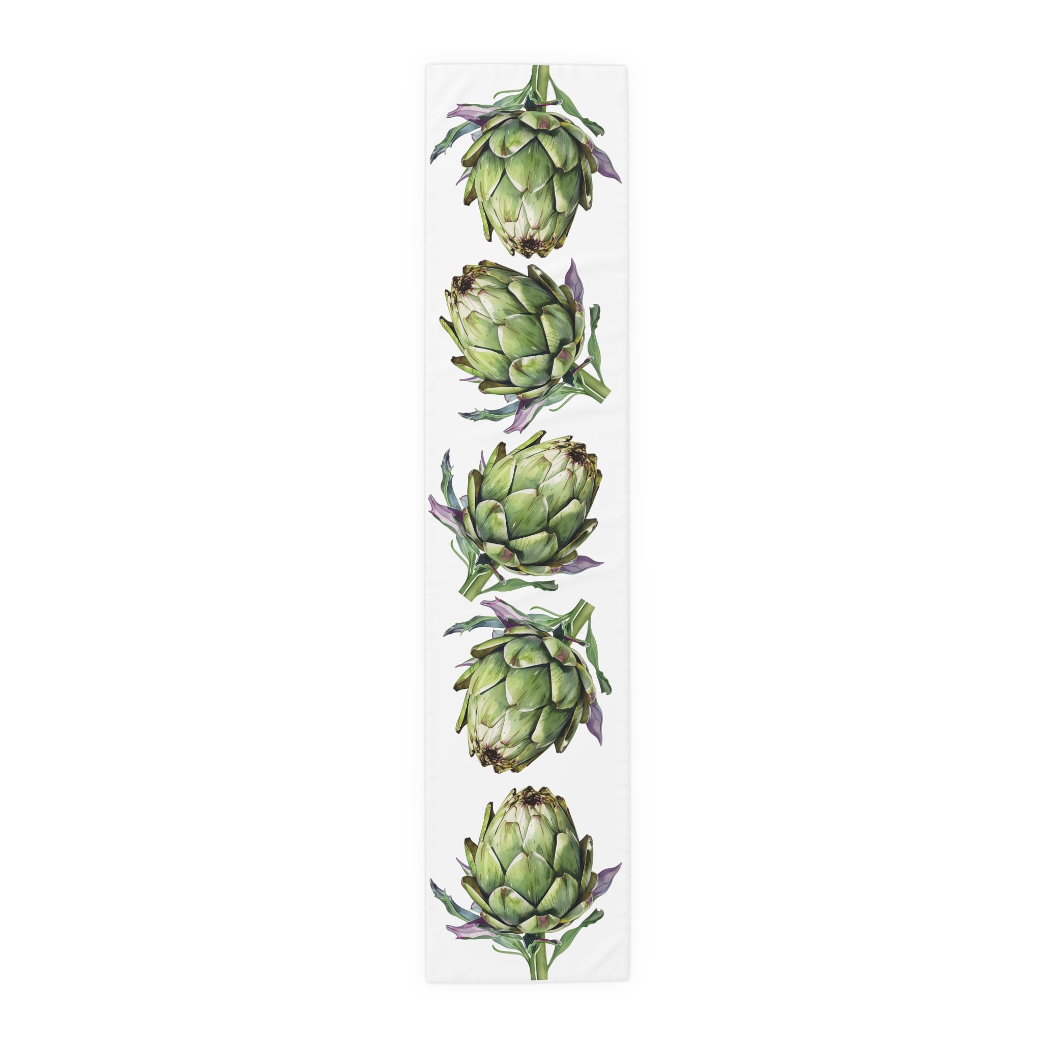 Artichoke Table Runner — Mediterranean Kitchen Al Fresco Table Decor