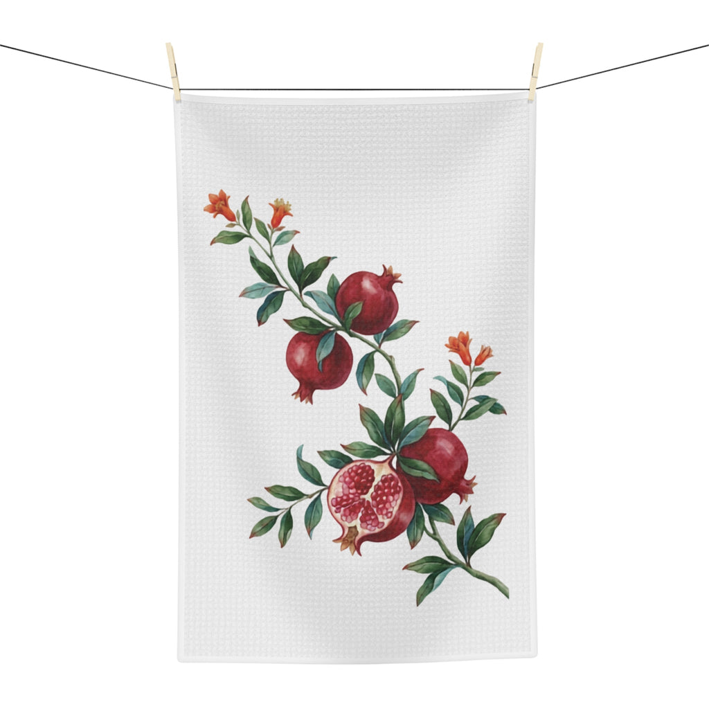 Pomegranate Tea Towel detail