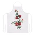 Pomegranate Apron — Mediterranean Botanical Kitchen Essential