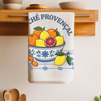 Marché Provençal Tea Towel — Provence Kitchen Decor