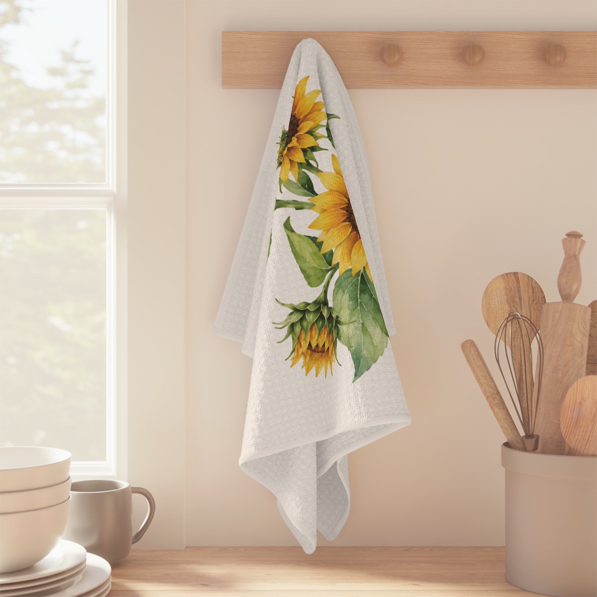 Sunflower Tea Towel — Provence Decor