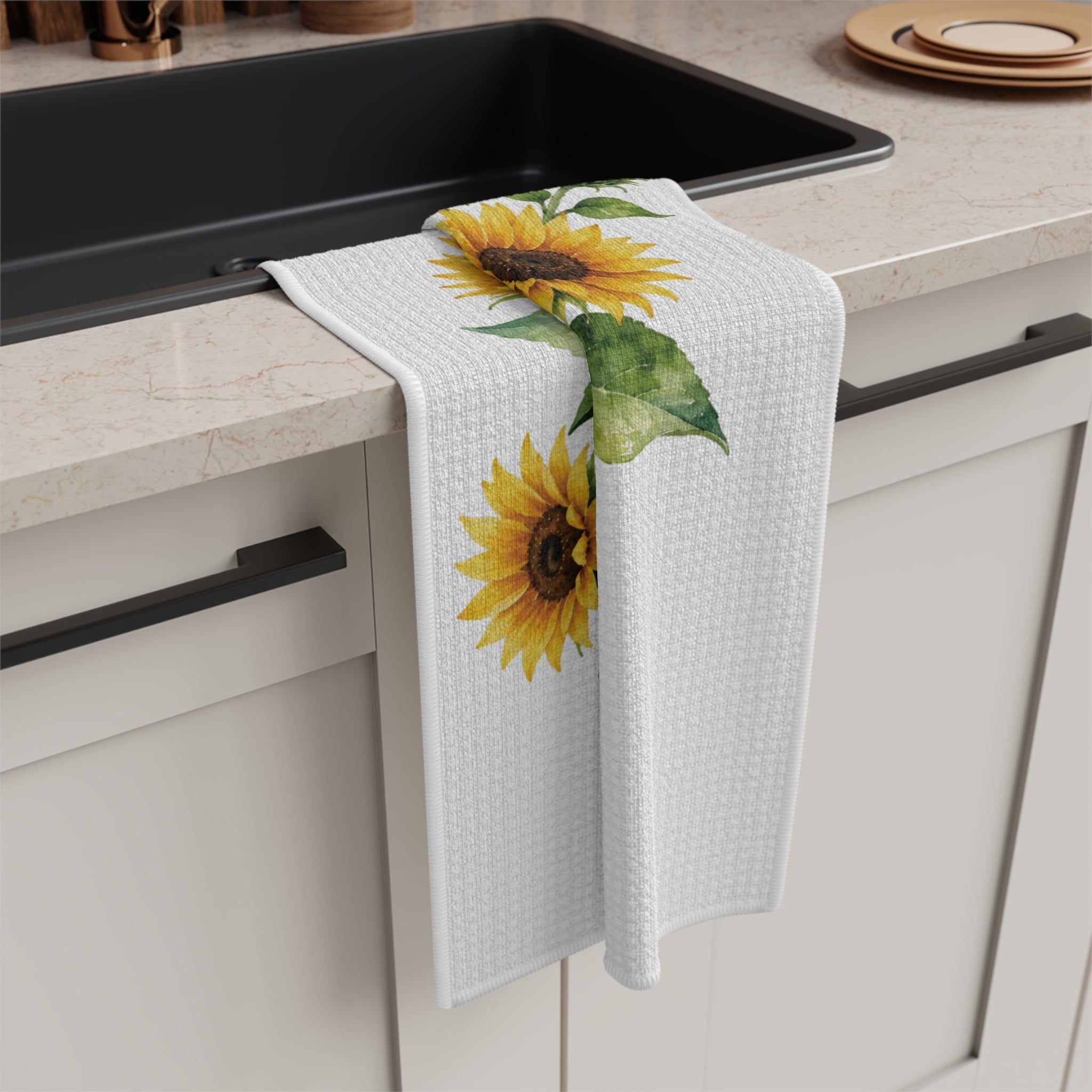 Sunflower Tea Towel — Provence Decor