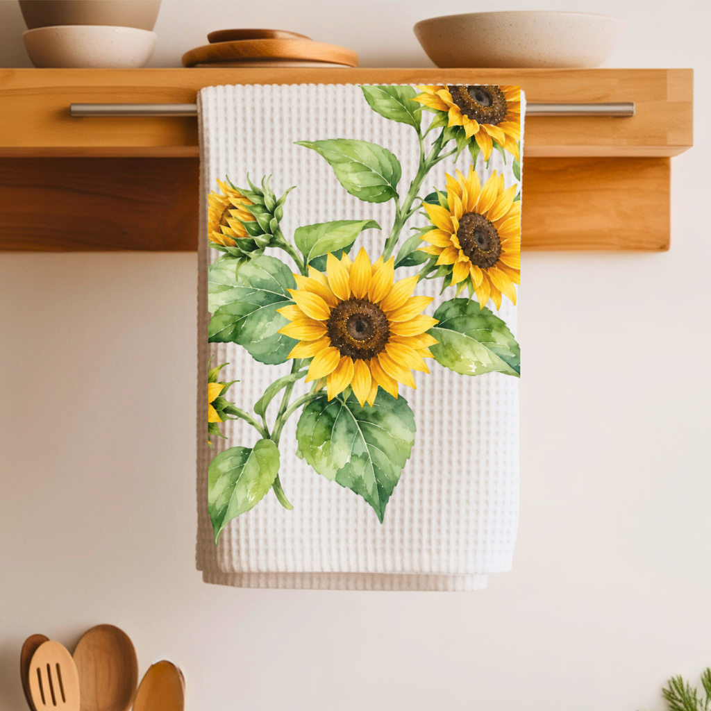 Sunflower Tea Towel — Provence Decor