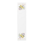 Amalfi Summer table runner in cotton twill, 16 by 72 inches, lemons on the branch with blue and orange majolica tiles