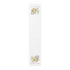 Amalfi Summer table runner in cotton twill, 16 by 90 inches, the longer size with the same lemon and tile print