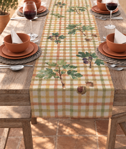 Fig & Acorn Fall Table Runner