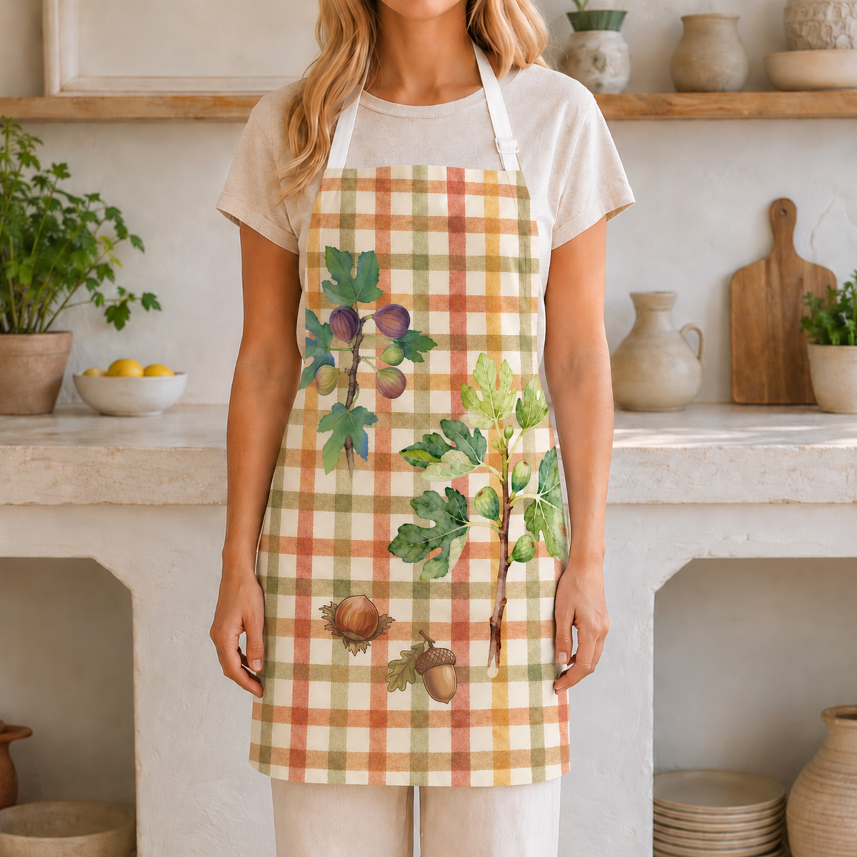 Fig & Acorn Fall Apron