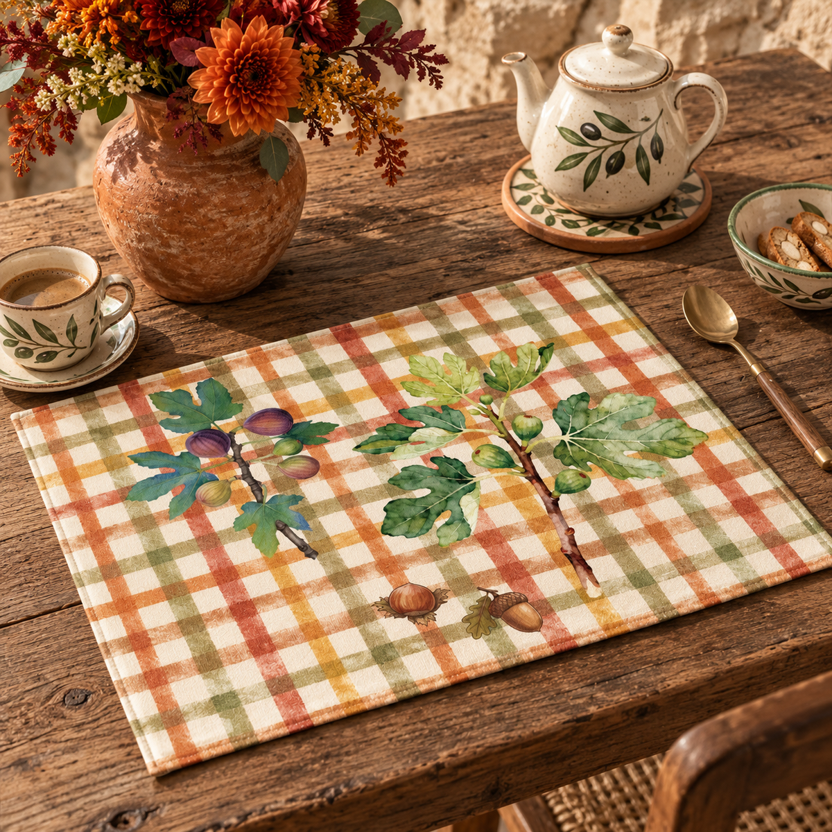 Fig & Acorn Fall Placemat