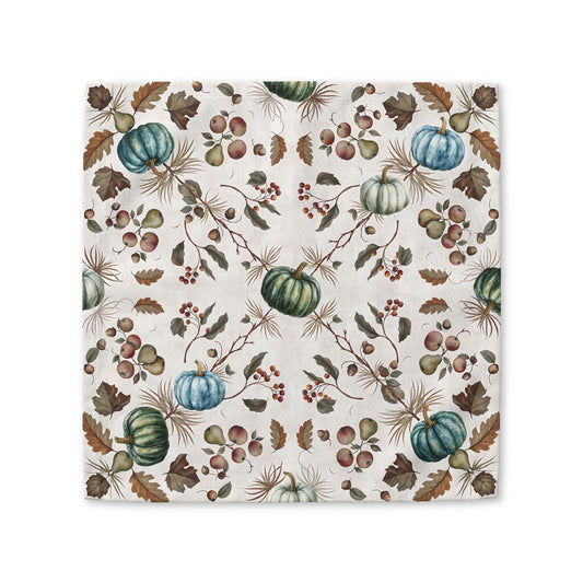 Pumpkin & Pear Fall Cloth Napkin