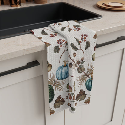 Pumpkin & Pear Fall Tea Towel