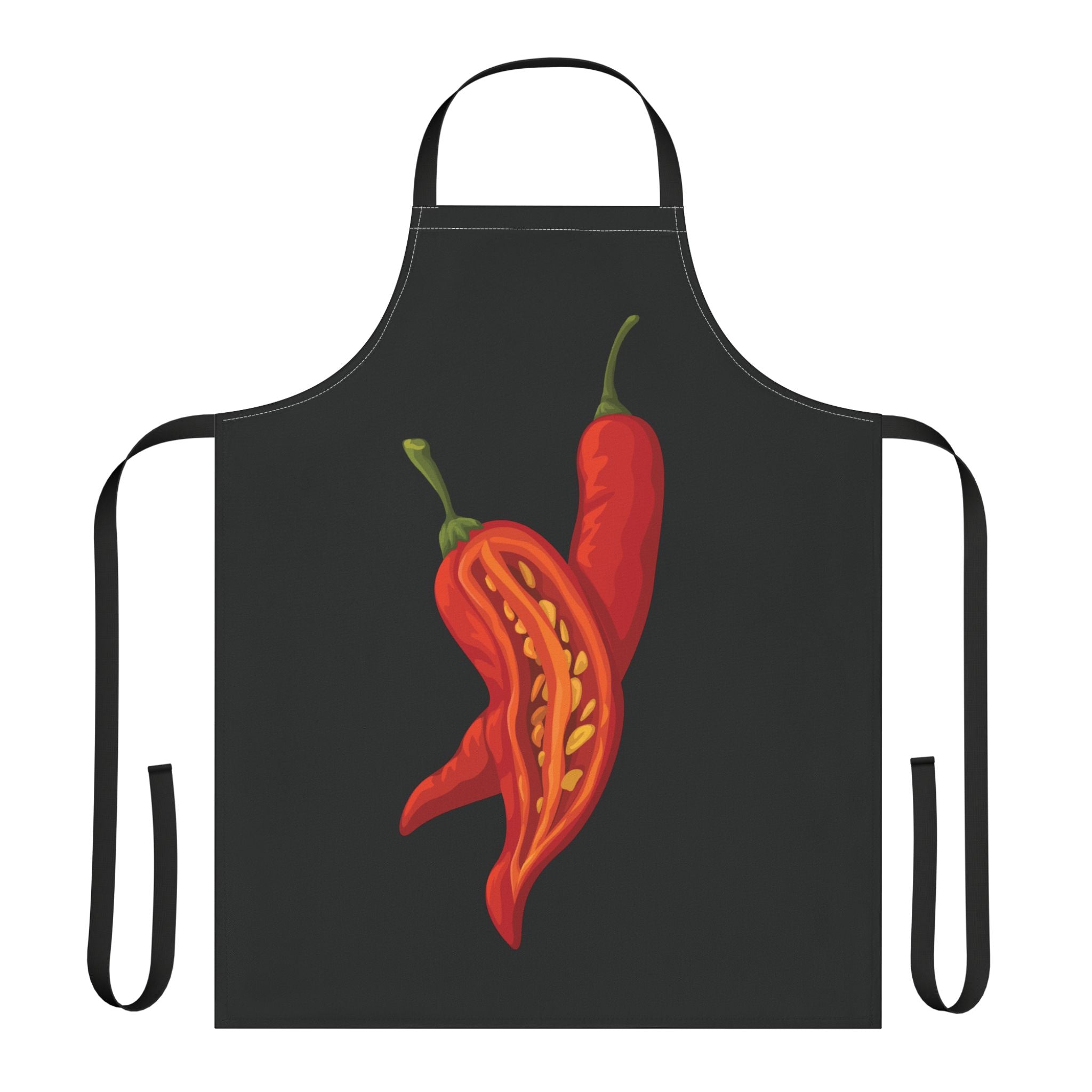 Chili Pepper Apron — Spicy Kitchen Essential