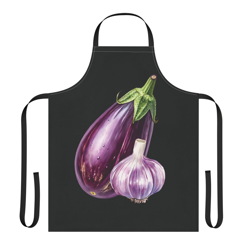 Eggplant & Garlic — Botanical Cooking Apron