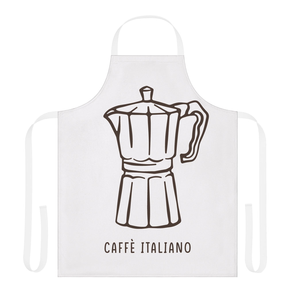 Caffè Italiano Apron — Moka Pot Kitchen Essential
