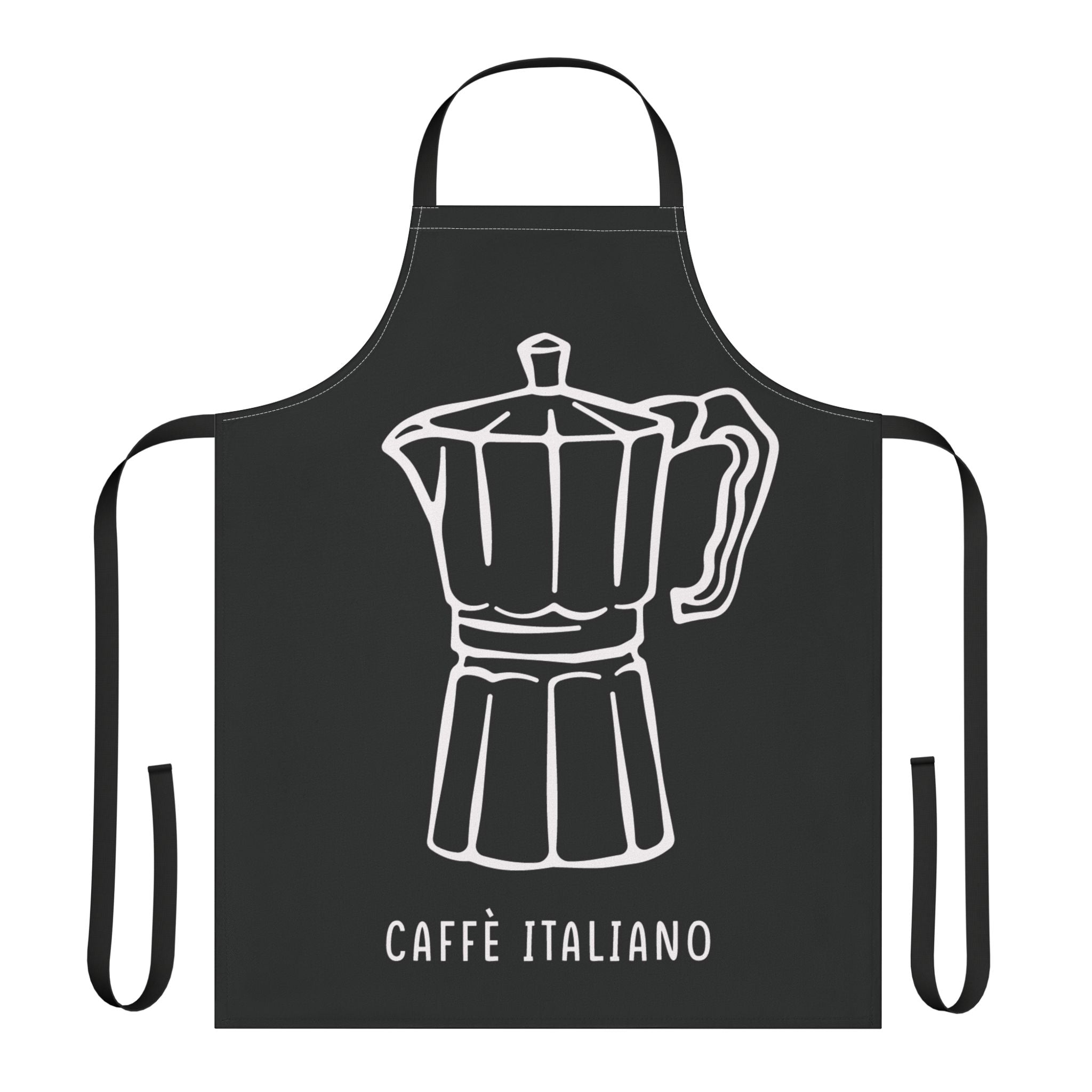 Caffè Italiano Apron — Moka Pot Kitchen Essential