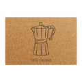 Caffè Italiano Doormat — Espresso-Inspired Kitchen Welcome