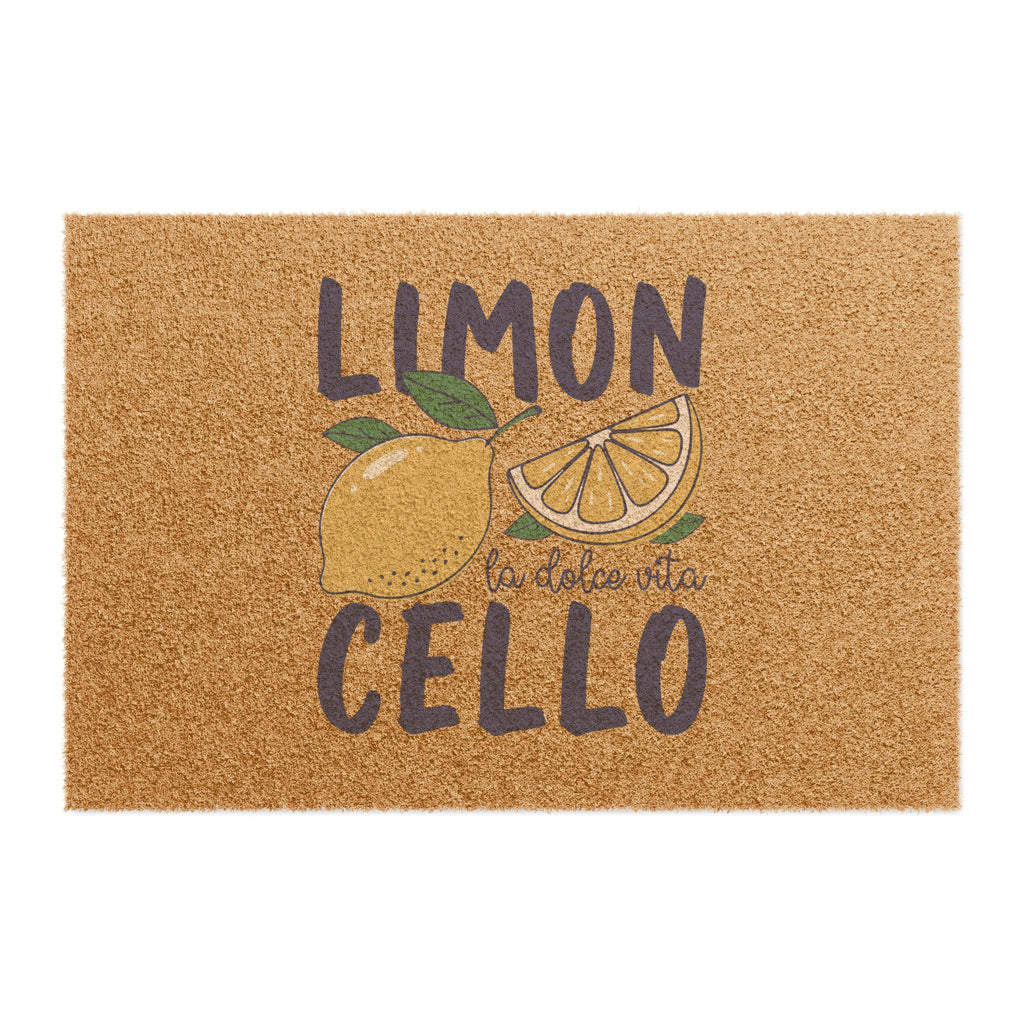 Limoncello Doormat — La Dolce Vita Italian Summer Welcome Mat
