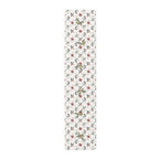 Poinsettia & Olive Christmas Table Runner