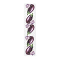 Eggplant & Garlic Table Runner — Mediterranean Flavours Al Fresco Table Decor