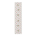 Poinsettia & Olive Christmas Table Runner