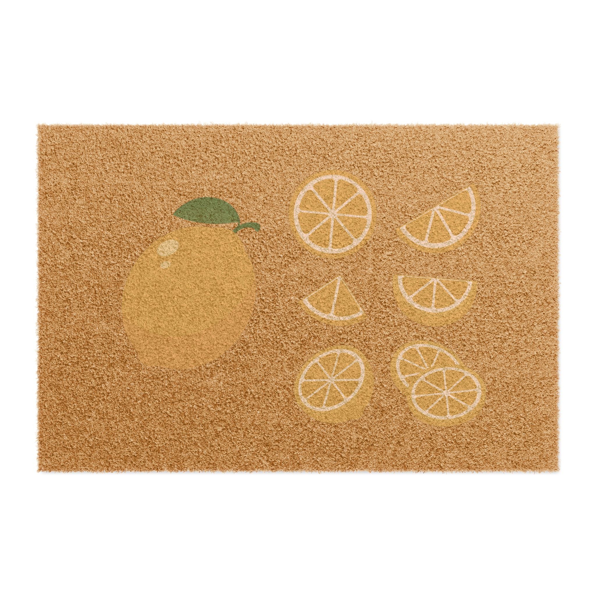 Lemon Citrus Doormat — Italian Summer Kitchen Decor