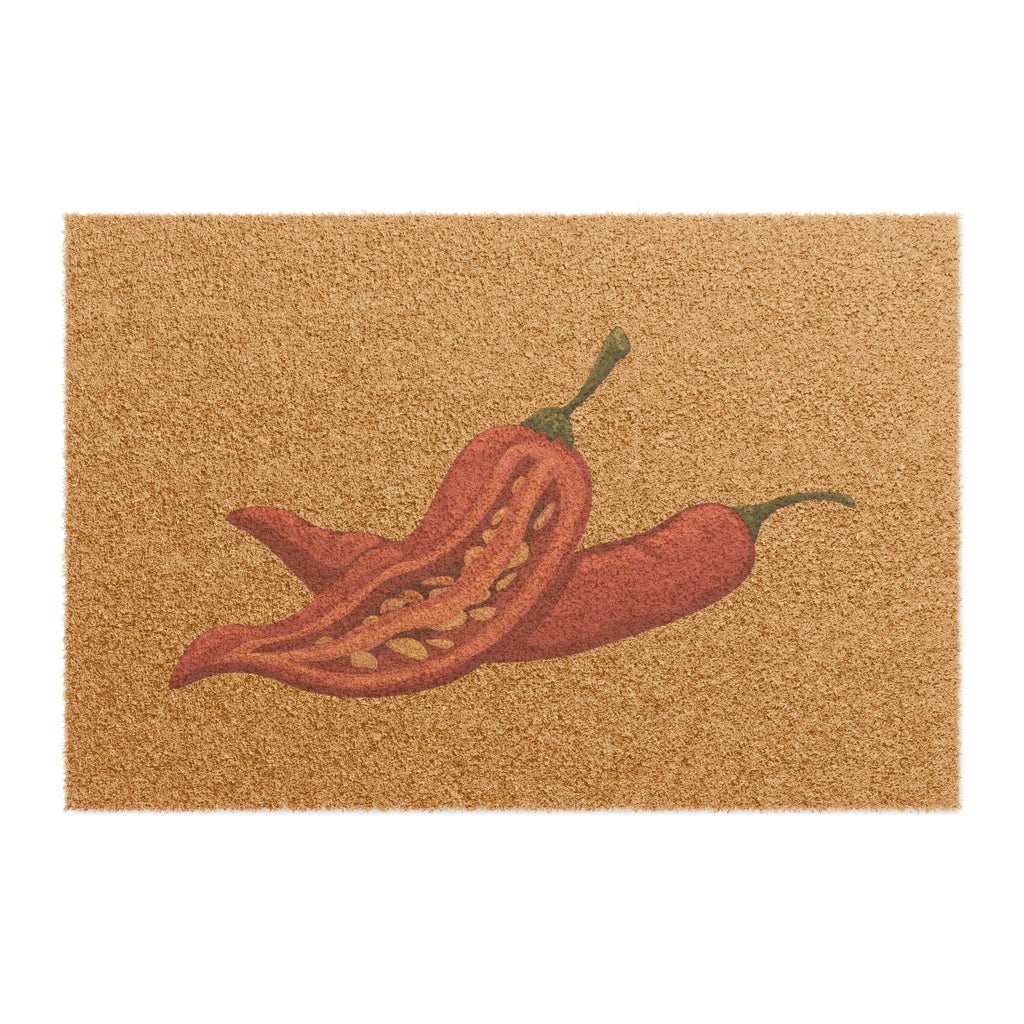 Spicy Chili Pepper Doormat — Italian Kitchen Decor