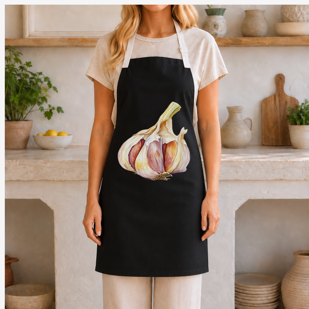 The Garlic Lover's Apron — Kitchen Essential for Foodies