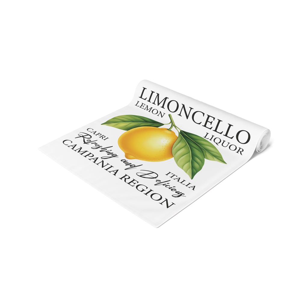 Limoncello Table Runner — Italian Summer Table Decor