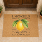 Limoncello Coir Doormat — Italian Entryway Decor
