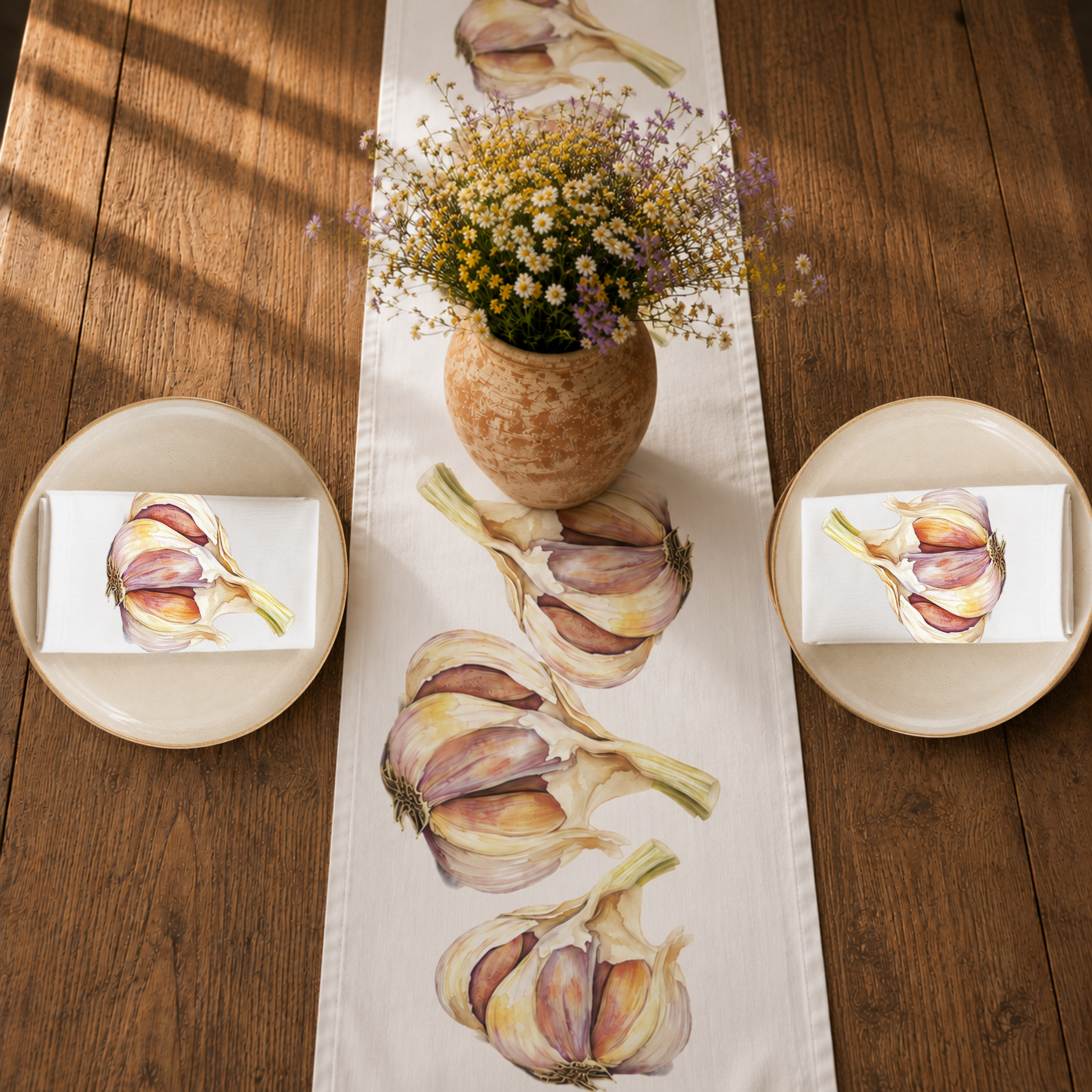 Garlic Table Set